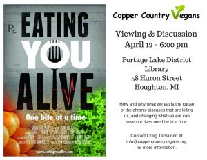 Film Showing - Eating You Alive @ Portage Lake District Library | Houghton | Michigan | United States
